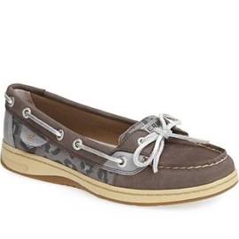 Tiffany - Sperry Angelfish - size 8 - grey or black leopard