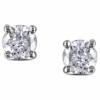 Tiffany - little white gold diamond stud earrings