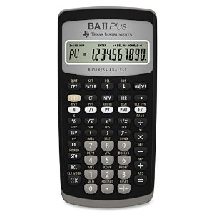 Texas Instruments BA II Plus Financial Calculator