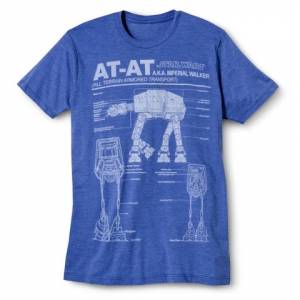  Menâ€˜s Star Wars AT-AT T-Shirt - Medium