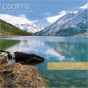 Psalms Wall Calender (2016)