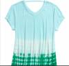*********** ALREADY RESERVED************ Madeline Top - blue green, size 8
