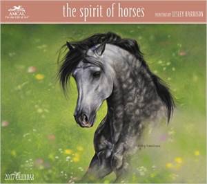 Lesley Harrison - The Spirit of Horses Wall Calendar (2017)