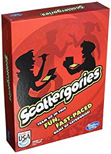 *************ALREADY RESERVED********** Scattergories Game