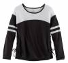 Girls Size 10 SO® Lace-Up Side Tee