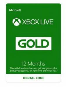 12 Month Xbox Live Gold Membership (Xbox One/360)