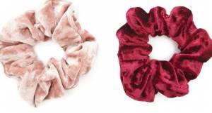 Crushed Velvet Scrunchie Set