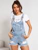 Shorts overalls - light denim