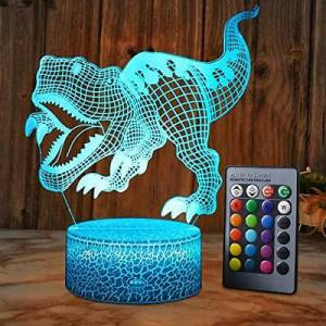 Leland : Dinosaur  3D Illusion Lamp