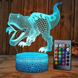 Leland : Dinosaur  3D Illusion Lamp