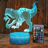 Leland : Dinosaur  3D Illusion Lamp