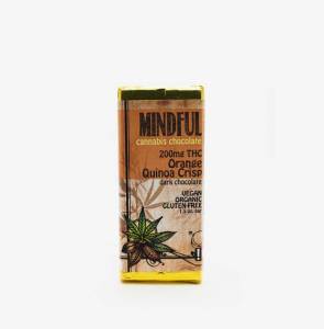 Buy Edibles Online at Hush Cannabis Club | Orange Quinoa Chocolate Bar