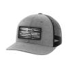 Heather Grey American Flag Hat | Tactical Pro Supply Flexfit Cap