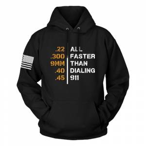 Faster Than 911 Patriotic Hoodies from Tactical Pro Supply