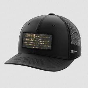 Camo Flag Patch | Flexfit Cap