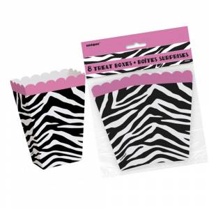 Hens Night Supplies – 8-Pack Zebra Treat Boxes