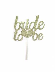 Hens Night Supplies – Bride To Be Cake Topper @ Pecka Products