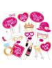 Hens Night Accessories – 21-Piece Photo Prop Set