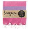 Bubblegum Pink/ Lilac Candy Stripe Turkish Towel | Loopys Towels