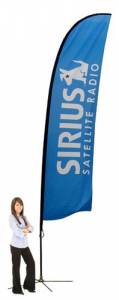 Feather Banner Large | Stand-Up Banner