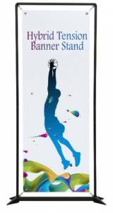 Hybrid Tension Fabric Banner Stands & Cost-Effective Stretch Fabric Banners