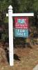 Real Estate Sign Post | Promotional Outdoor Yard Sign