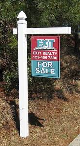 Real Estate Signpost | Bring Attention To A Real Estate Listing