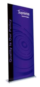 Space Supreme 39 Retractable Banner Stand | Power Graphics