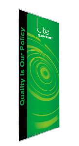 Affordable Space Lite 24 Banner Stand | Power Graphics