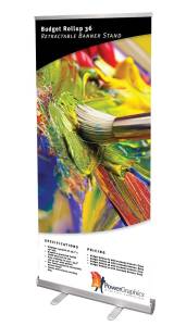 Budget Roll-Up 36 Banner | Power Graphics