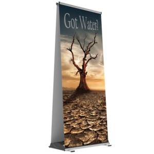 Vela Outdoor Retractable Banner Stand | Power Graphics