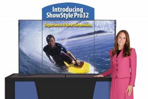 Table Top Banner | ShowStyle Pro 32 Briefcase Display at Trade Show Display