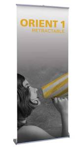 Orient 850 - The Perfect Space-Saving Retractable Banner Stand