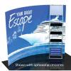 Formulate 10’ Horizontal Curve Wall | Impactful & Portable Display