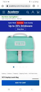 Yeti lunch box for work