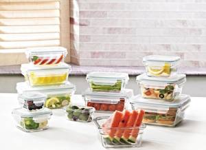 Member's Mark 24-Piece Glass Food Storage Set by Glasslock