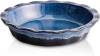 KOOV Ceramic Pie Pan, 9 Inches Pie Plate, Pie Dish for Dessert Kitchen, Rou