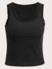 Black tank top