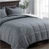 Satisomnia Lightweight Comforter Set King Grey
