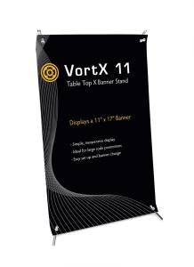 Boost Your Business Promotions With the VortX Mini Table Top X Banner Stand