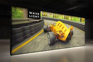 The Casonara 20 Backlit SEG Display Leaves Lasting Impressions