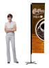 7’ Rectangular Flag Banner Stand | Banner Stand Pros