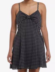 Plaid dress