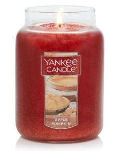 Apple pumpkin candle