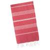 Scarlet Original Turkish Towel | Bright Red Beach & Bath Towel