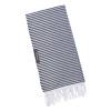 Navy & White Stripe Super Light Turkish Towel | Extra Thin Travel Towel