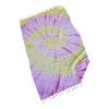 Sunshine Tie Dye Turkish Towel | Unique Hand-Dyed Beach Towel