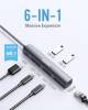 Anker 6-in-1 USB C Hub with 65W Power Delivery, 4K HDMI
