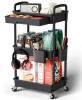 3 Tier Rolling Cart