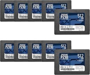 512 GB SSDs